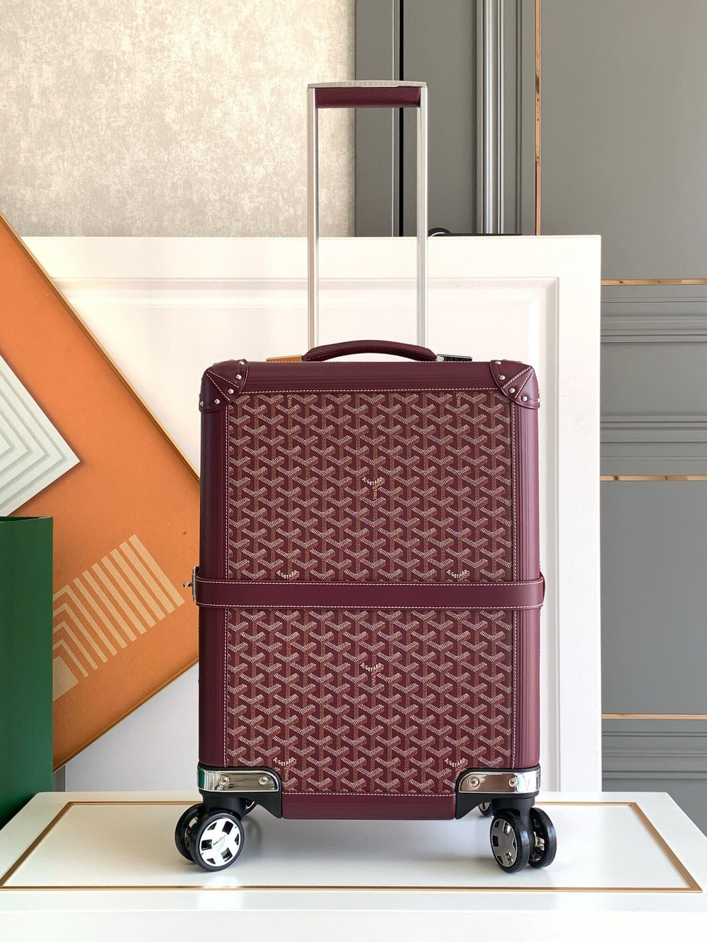 Goyard Bourget PM Trolley Case