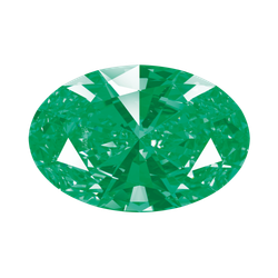 Фианит Овал от 3х2 до 8х5 мм