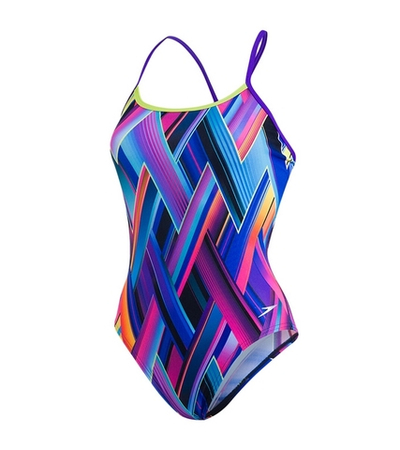 Купальник женский спортивный Speedo Fizz Bounce Single Crossback