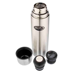 Термос Biostal (0,75 литра), 2 пробки, стальной