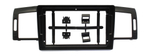 Комплект рамки с разъёмами 9" Infiniti M35, M45, Nissan Fuga 1 Y50 2004-2009 - Car-Smart 9674