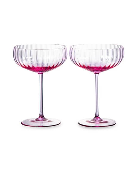 Набор креманок для шампанского 2шт 280мл Anna Von Lipa Лион лиловый