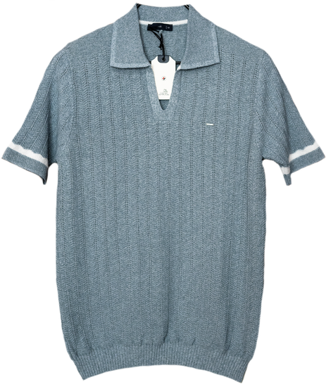 Футболка Поло из хлопка и льна MeleCL (Турция). Р-ры 46-52