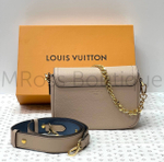 Сумка Lockme Tender Louis Vuitton серого цвета