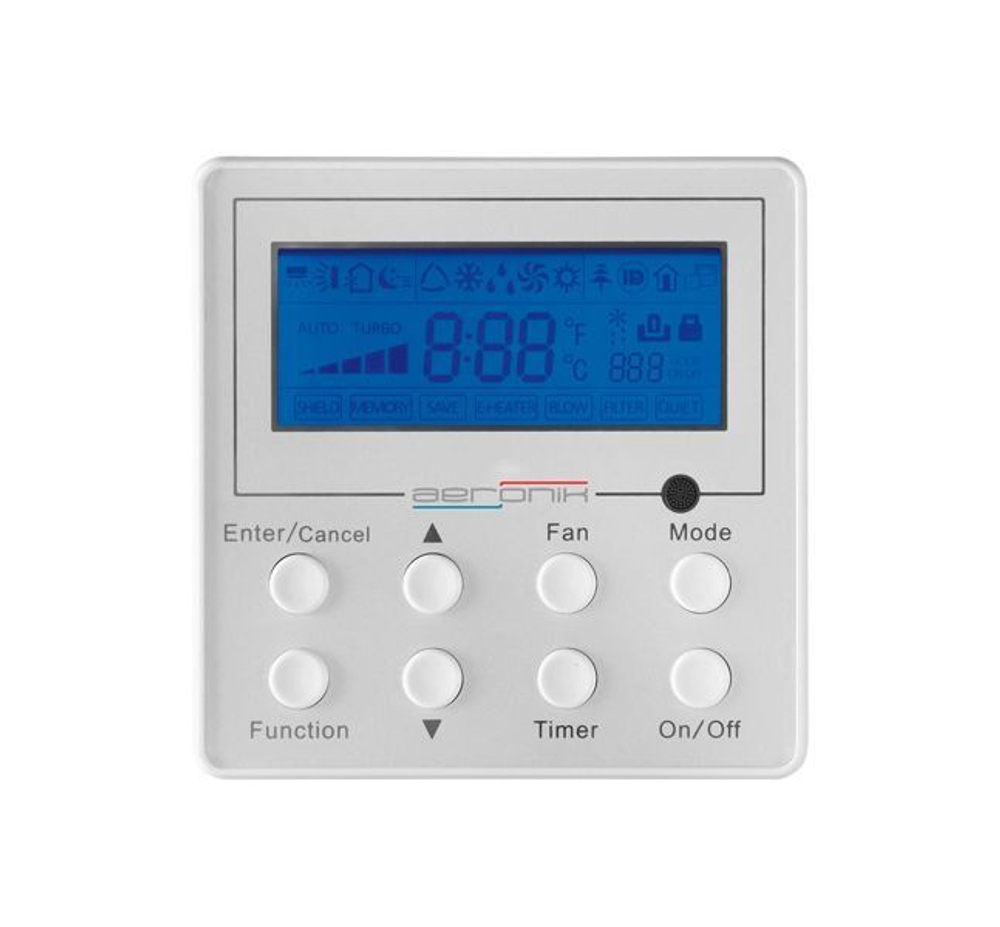 Проводной пульт сплит-системы AERONIK ATH12K3HI / AUHN12NK3HO