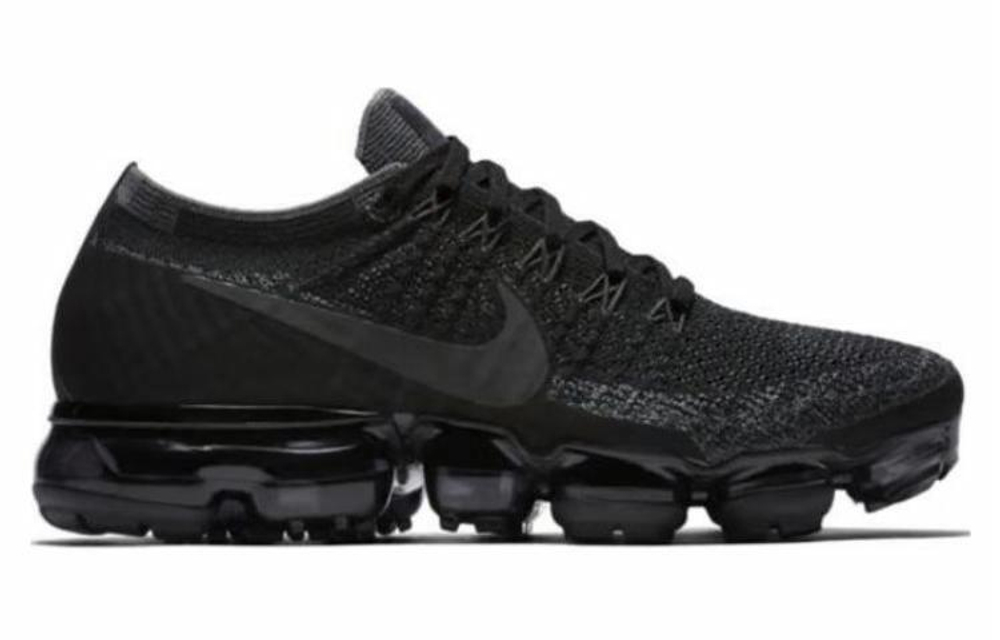 Кроссовки Nike Air Vapormax Triple Black (W) (Женская размерная сетка)