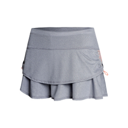 Женская теннисная юбка Lucky in Love Spark Ruche Skirt Women - Grey