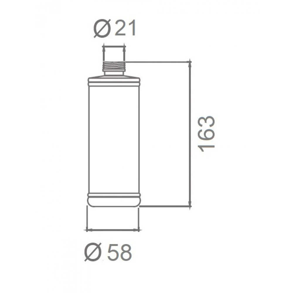 Колба для дозатора 300 мл. Miacio MCU.001