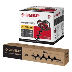 Бензиновый мотобур ЗУБР МБ2-300 Н