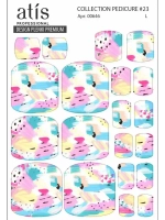 Пленки для педикюра Collection Pedicure #23, Размер L