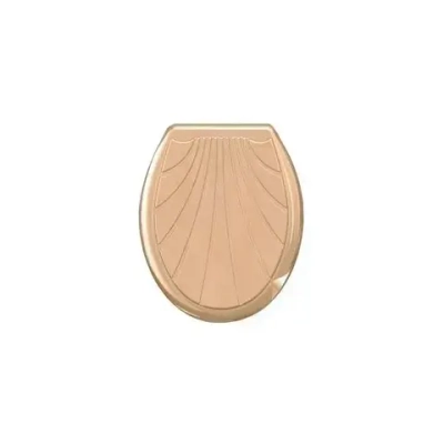 Сиденье жесткое Ракушка крем.