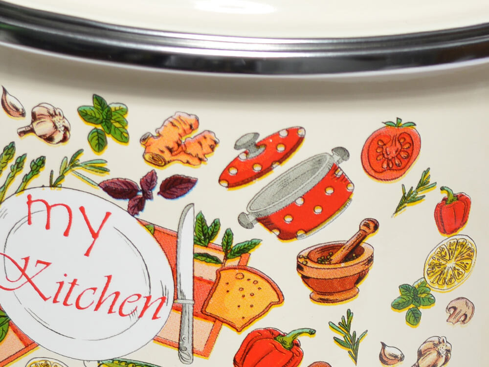 Набор кастрюль "Моя кухня" №19 слоновая кость