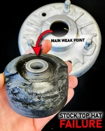 Верхняя опора амортизатора (Top Hat) Ford Bronco Raptor 2022+ 1 дюйм для штатного амортизатора