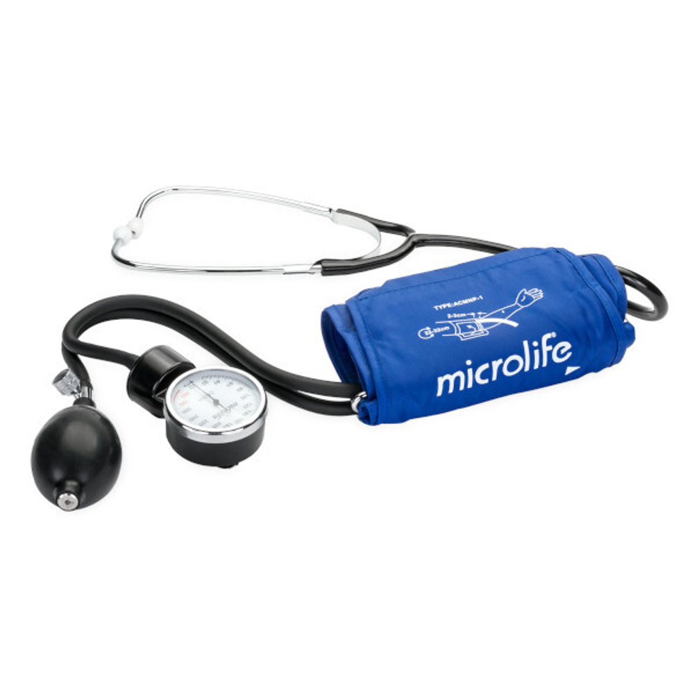 Тонометр механика Microlife BP AG1-30 (манжета 32-42см) встроенный стетоскоп