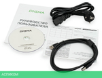 Принтер Digma DHP-2401W серый