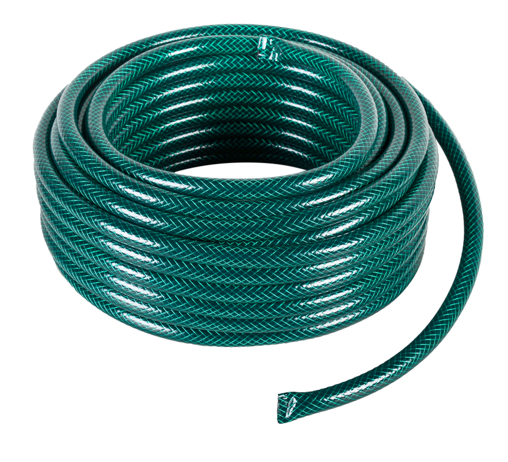 Шланг поливочный ПВХ, трёхслойный армированный 1/2, 25м Вихрь