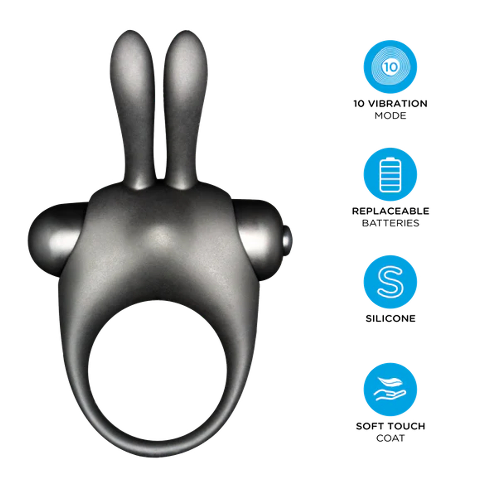 Набор Orgie Vibe! Bunny с вибрирующим гелем Sexy Vibe и виброкольцом