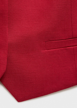 Костюмный жилет из смесового льна