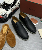 Высокие лоферы Loro Piana