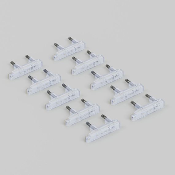 Блок LED подсветки для выключателя Werkel 10 шт. голубой W8020102 4690389213533