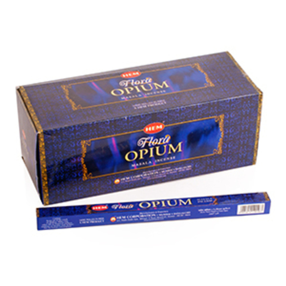 HEM Flora Opium четырехгранник Благовоние-масала Опиум