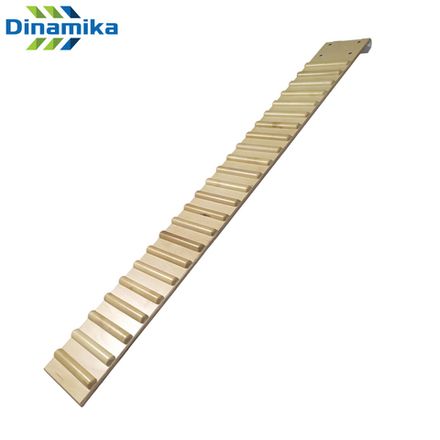 Доска ребристая наклонная навесная 1800мм (с зацепами)