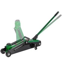 Домкрат подкатной гидравлический 2т ( h min 130мм. h max 380мм) RockForce##Rock FORCE RF-T83000E BIG