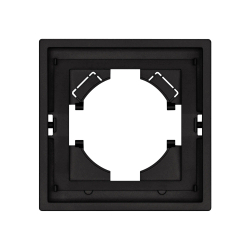 Рамка пластиковая FRM-TENDO-SFPL-1-BK (Arlight, -) 054642