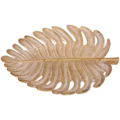 Блюдо сувенирное «Листок» 29*25см