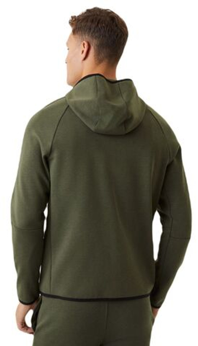 Мужская теннисная кофта Björn Borg Tech Sweat Hoodie - forest night