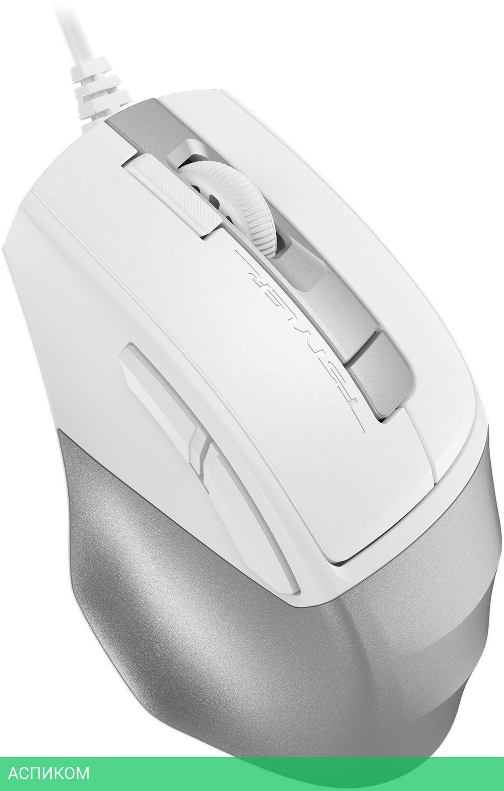 Мышь A4Tech Fstyler FM45S Air белый/серебристый/Silver White