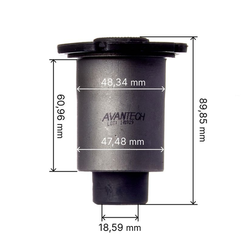 Сайлентблок переднего нижнего рычага, задний Avantech ASB0197
