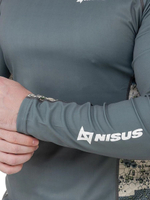 Лонгслив Nisus Armada, серый спектр, XL
