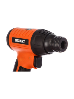 Пневмодолото (5 Дж; оснастка 10 мм шестигранник) Gigant RP4500 + 5 насадок