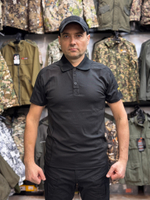 Футболка Черный с патчем