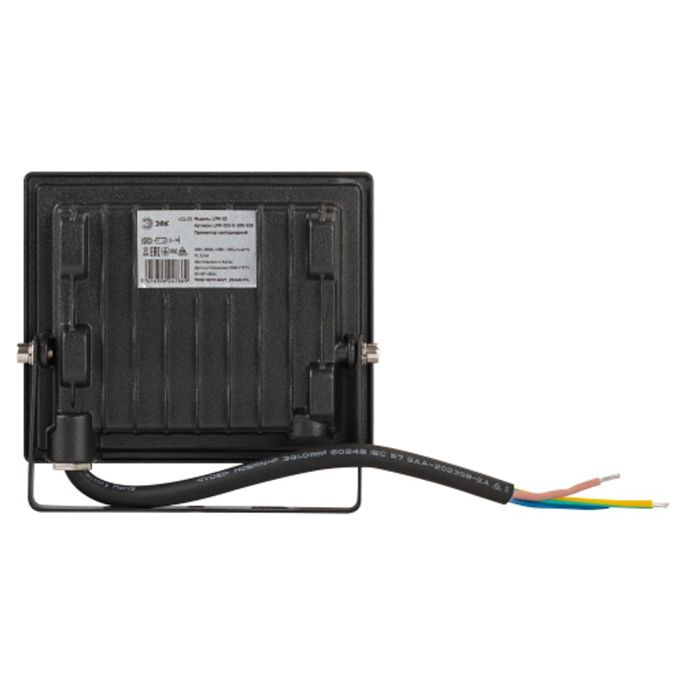 Прожектор светодиодный уличный ЭРА LPR-023-0-30K-030 30Вт 2400лм 3000K КСС Д 120° 2 года IP65 черный | Прожекторы Стандарт