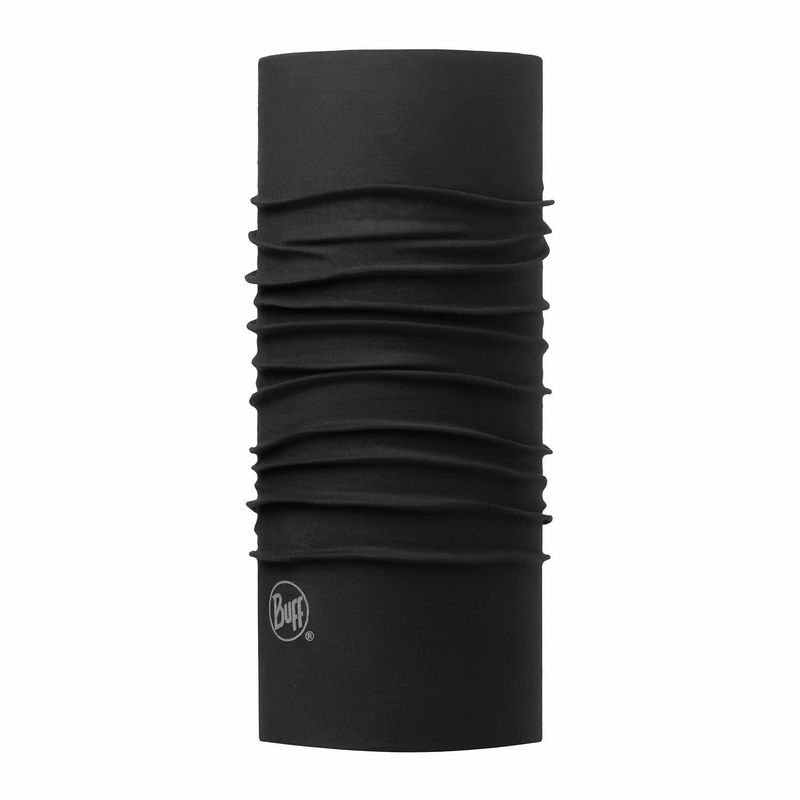 Многофункциональная бандана-труба женская Buff Solid Black Фото 1
