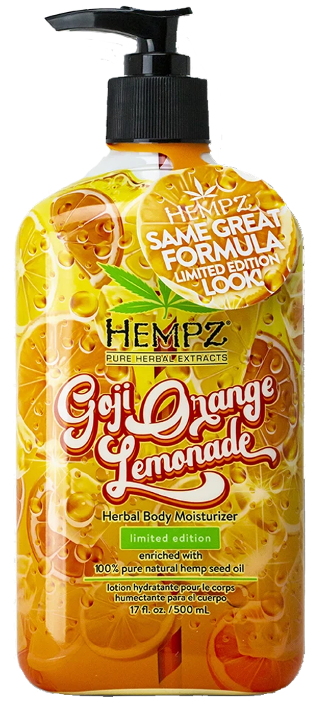 Hempz Goji Orange Lemonade Herbal Body Moisturizer
