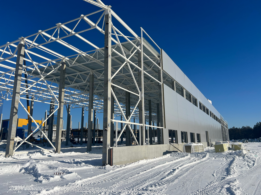 Поставка и монтаж кровли из ПВХ мембраны, монтаж профилированного настила Завод "ТЕПЛИТ"