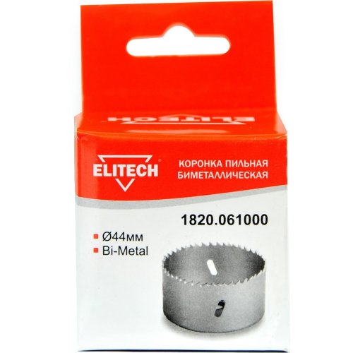 Цифенбор биметаллический ELITECH 44 мм   1820.061000