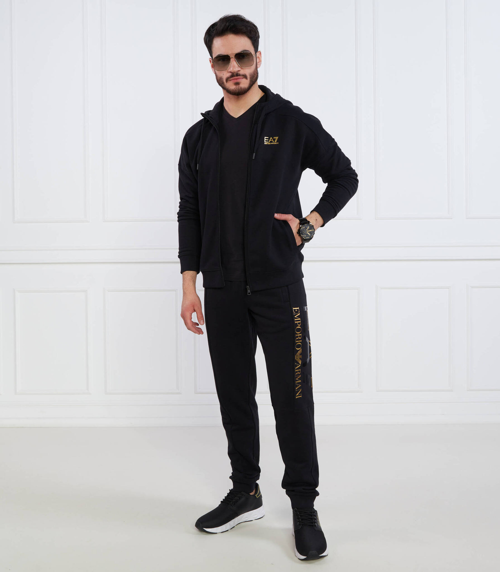 Худи EA7 - черный(3RPM19 PJLSZ)