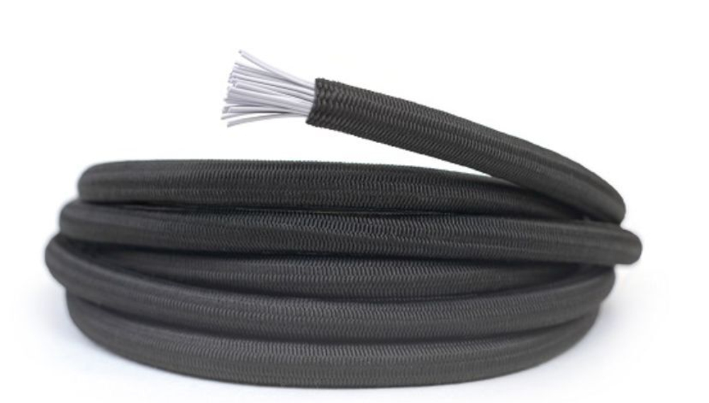 Шнур Петроканат эспандерный 10,0 мм (100 м), черный, на катушке