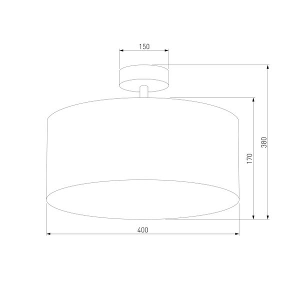 Потолочный светильник TK Lighting 4243 Rondo White