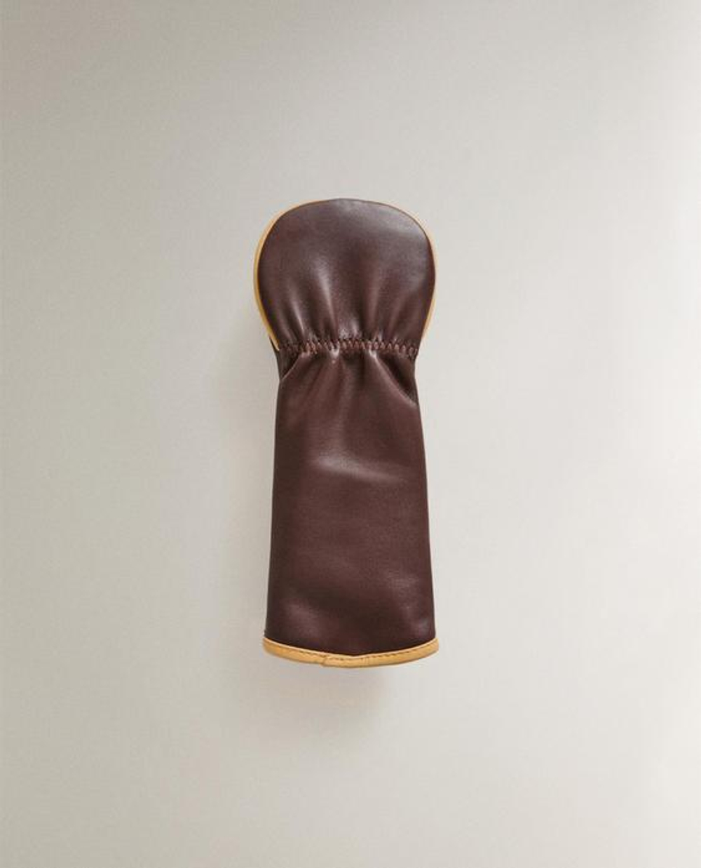 ZARA HOME КОЖАНЫЙ ЧЕХОЛ ДЛЯ ГИБРИДНОЙ КЛЮШКИ ДЛЯ ГОЛЬФА, КОРИЧНЕВЫЙ