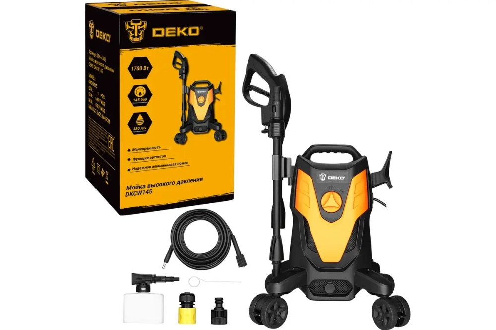 Мойка высокого давления Deko DKCW145