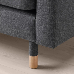Кушетка - IKEA LANDSKRONA/ЛАНДСКРОНА ИКЕА, 78х158х78 см, темно-серый