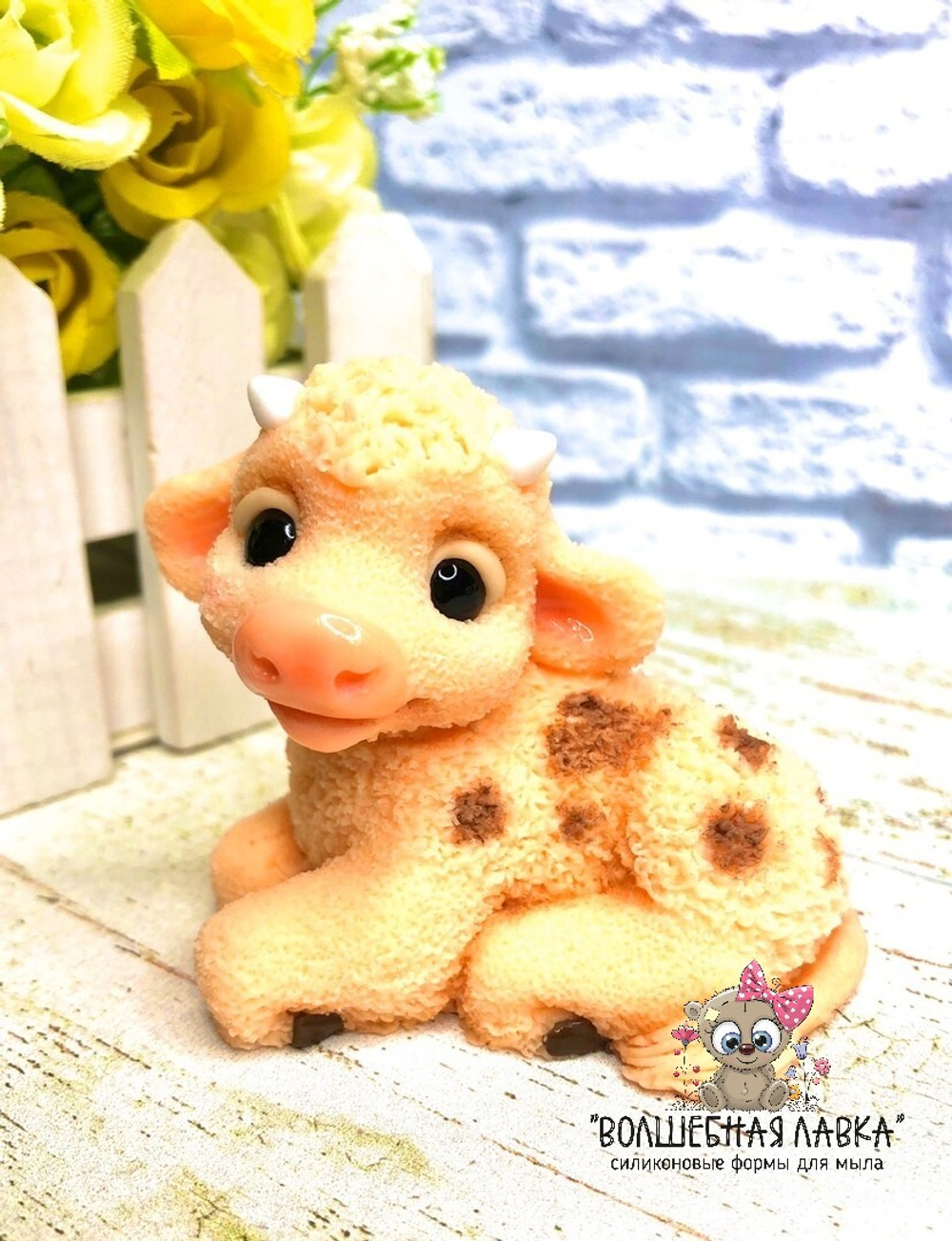 Силиконовая форма Бычок