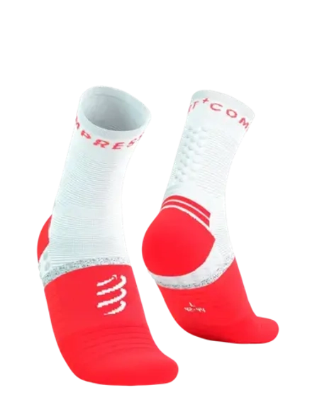 Носки Pro Marathon V2.0 FLUO RED/WHITE