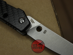 Нож Spyderco Ikuchi - рукоять карбон, клинок сатин