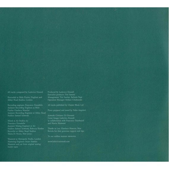 Ludovico Einaudi – The Summer Portraits Coloured LP